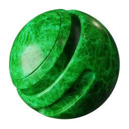 Green marble