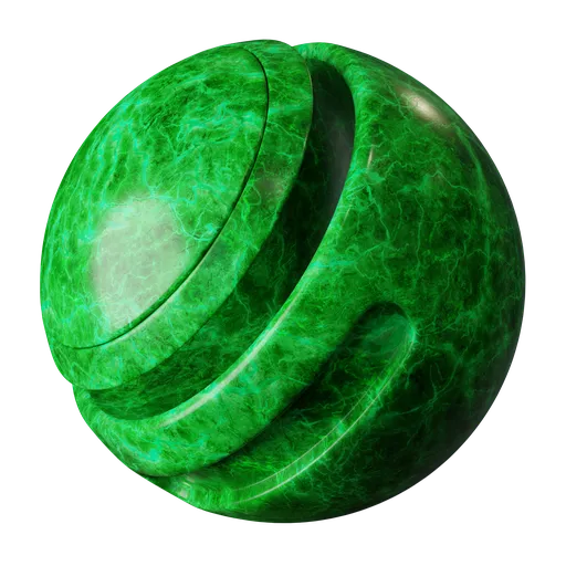 Green marble