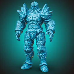 Ice giant-Rigged-Game Ready