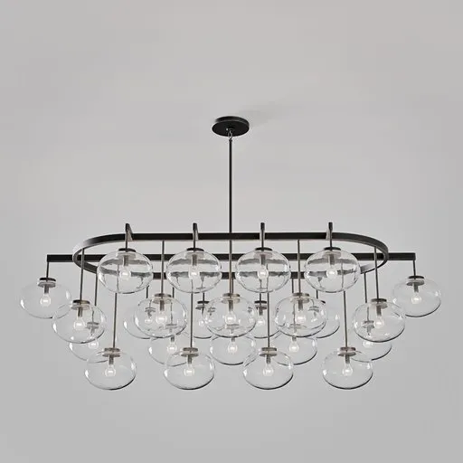 Industrial modern ceiling light