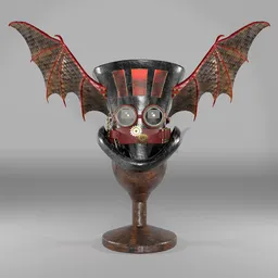 Eccentric Steampunk Aero Alchemist Hat