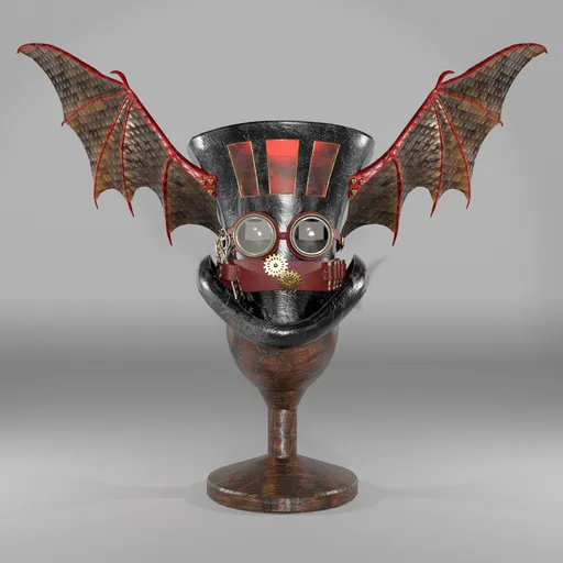 Eccentric Steampunk Aero Alchemist Hat
