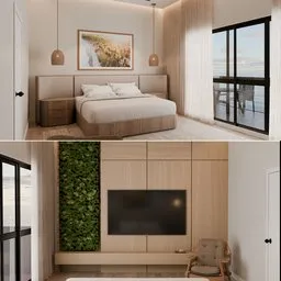 Tropical Bedroom