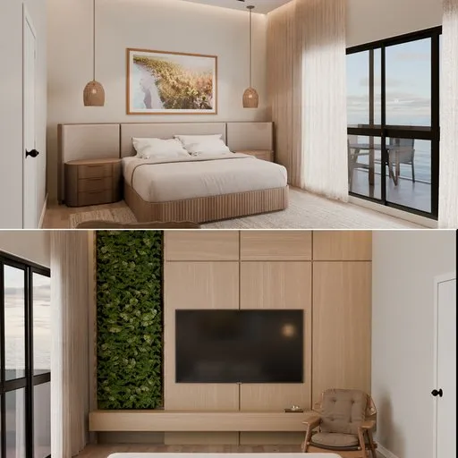 Tropical Bedroom