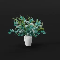 Eucalyptus Vase