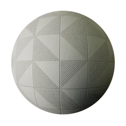 Beige Geometric Panels