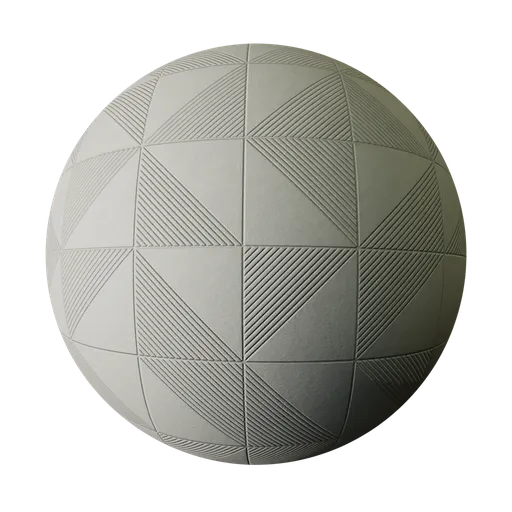 Beige Geometric Panels