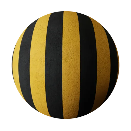 Striped Road Marker