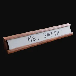 Generic Employee Nameplate