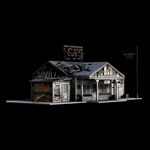 Old Gas Station