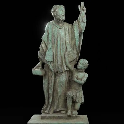statue of Vs St Francis Xavier