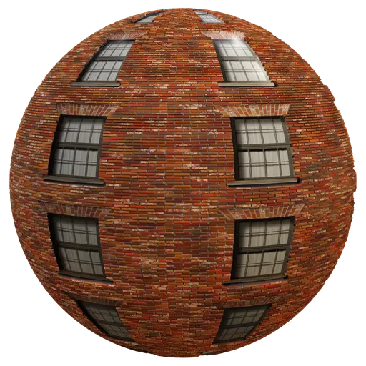 Red Brick Building Facade