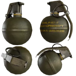 M67 Fragmentation Hand Grenade