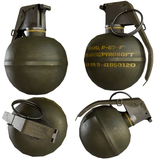 M67 Fragmentation Hand Grenade