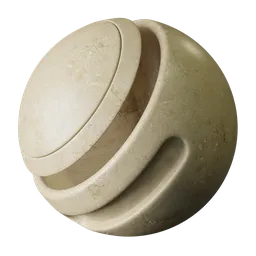 Polished Cream Marble