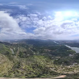 Highsky building clouds forest