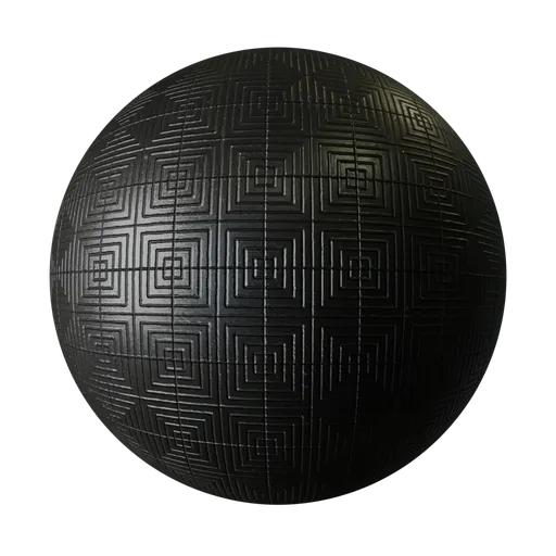 Dark Geometric Square Metal Tiles