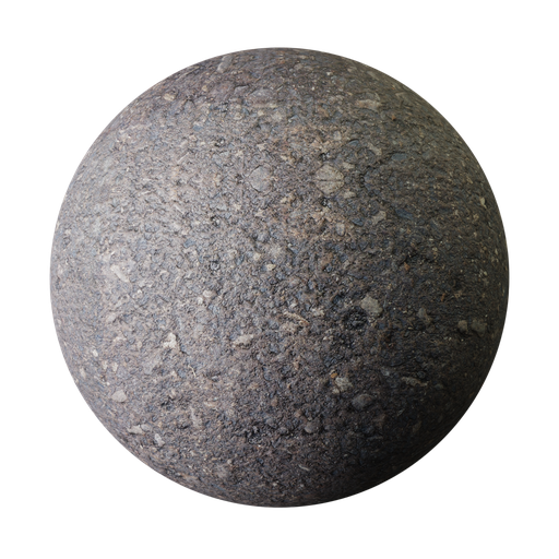 Rough surface asphalt FREE asphalt materials BlenderKit