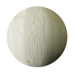 Brushed spruce wood