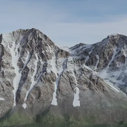 Rocky Mountains Landscape Terrain