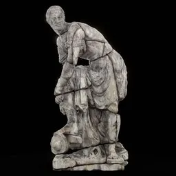 statue of Lucius_Quinctius_Cincinnatus_dmg