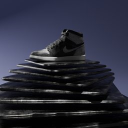 Animated Jordan Shoe
