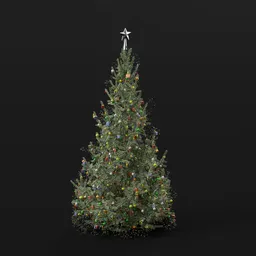 Christmas Tree Deco Snow Young