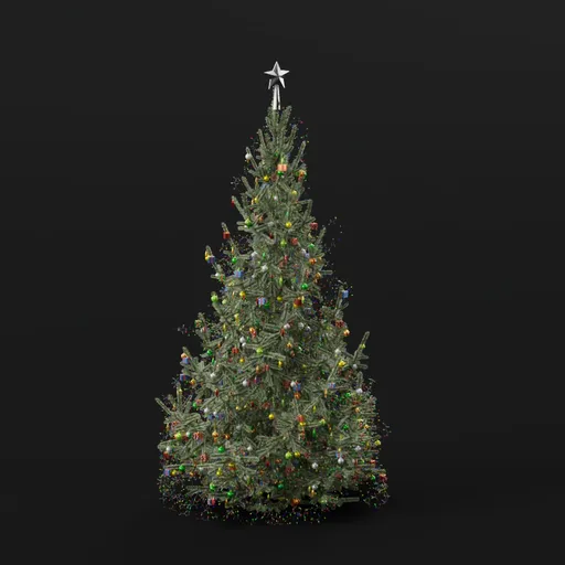 Christmas Tree Deco Snow Young