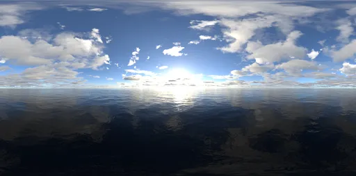 Sunset yellow light  cloud 16k