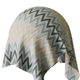 Geometric Grey Embroidery