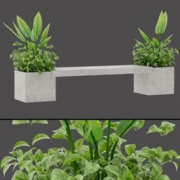 Minimal Bridge Planters