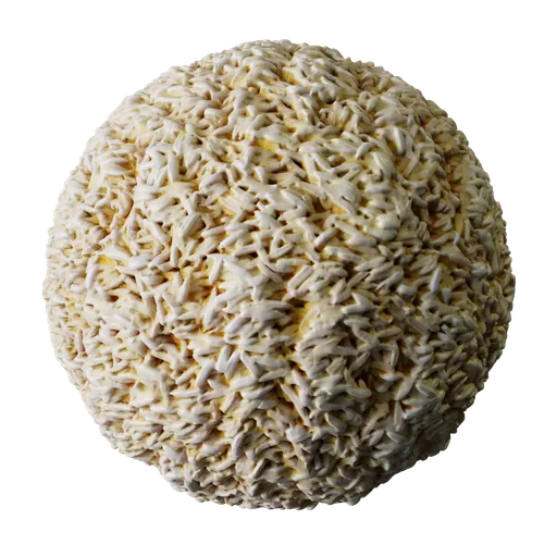 White Rice Grains