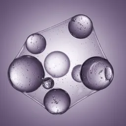 Bubble animation scene