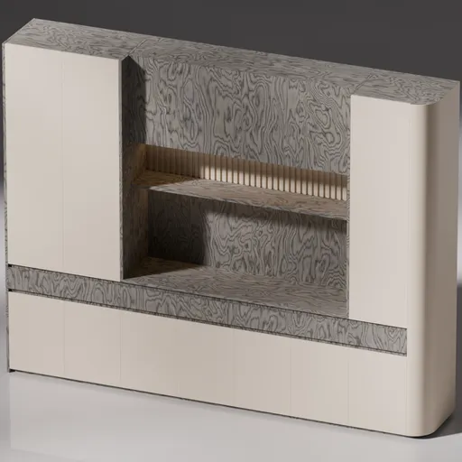 Built-In Full Height Cabinet