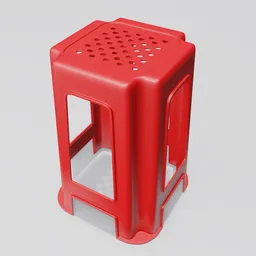 Plastic long chair