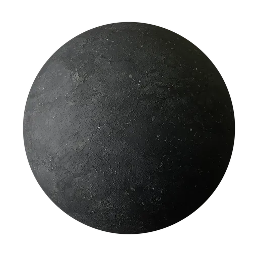 Black Volcanic Rock