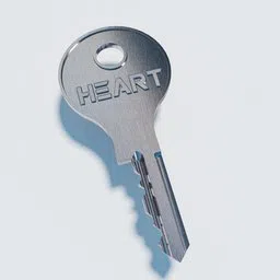 Heart key.