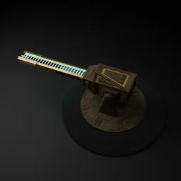 Sci Fi Rail Gun