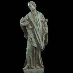 statue of Vs Saint Aloysius Gonzaga