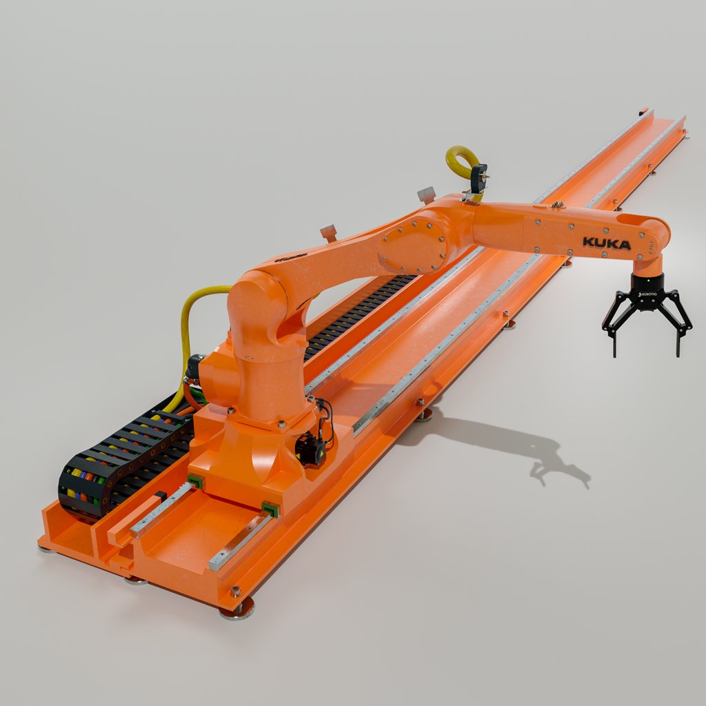 Universal Robots UR20 FREE 3D Robotics models BlenderKit