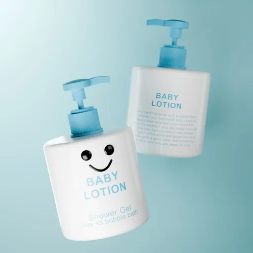 Cosmetic Lotion Cream Bottle