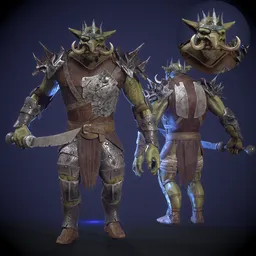 Fantasy Troll Warrior