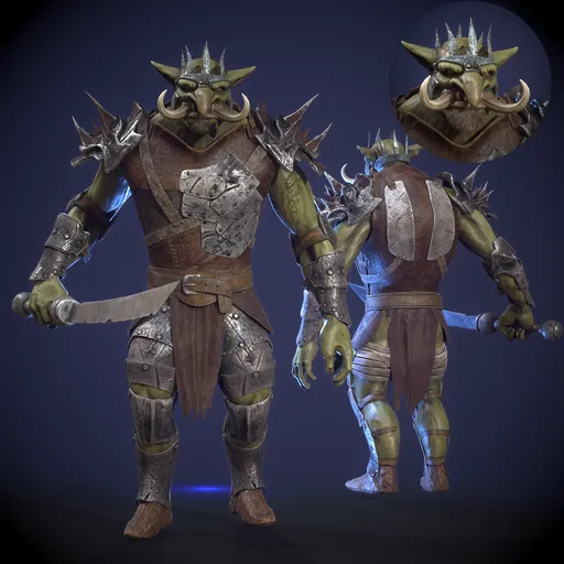Fantasy Troll Warrior