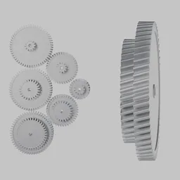 Compound Helical Gear Set