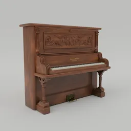 Antikt piano | MusikinstrumentAntikt piano | Musikinstrument  