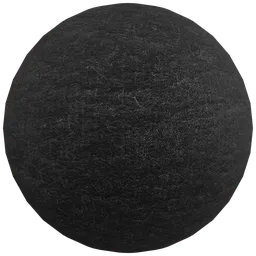Dark Grey Wool Carpet PBR Texture