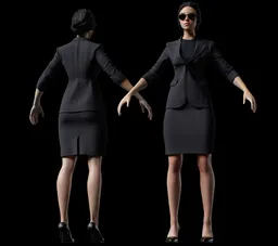 Business Lady Office Girls