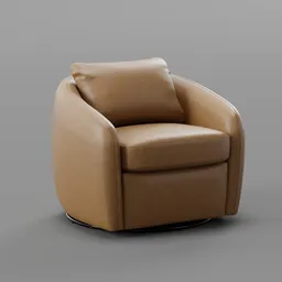 Barrel Chair leather
