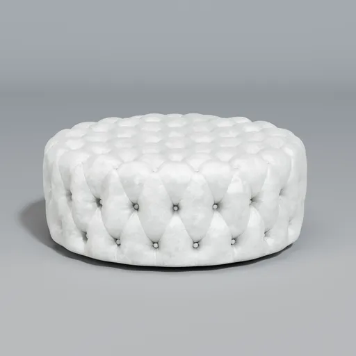 Velvet Ottoman