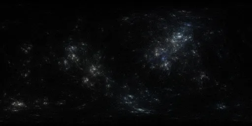 Starfield, blue, dense, 16k